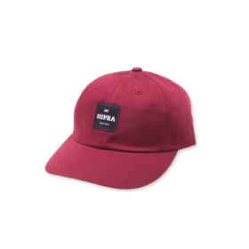 Supra Accessories LABEL SLIDER Hats Burgundy | US-28199